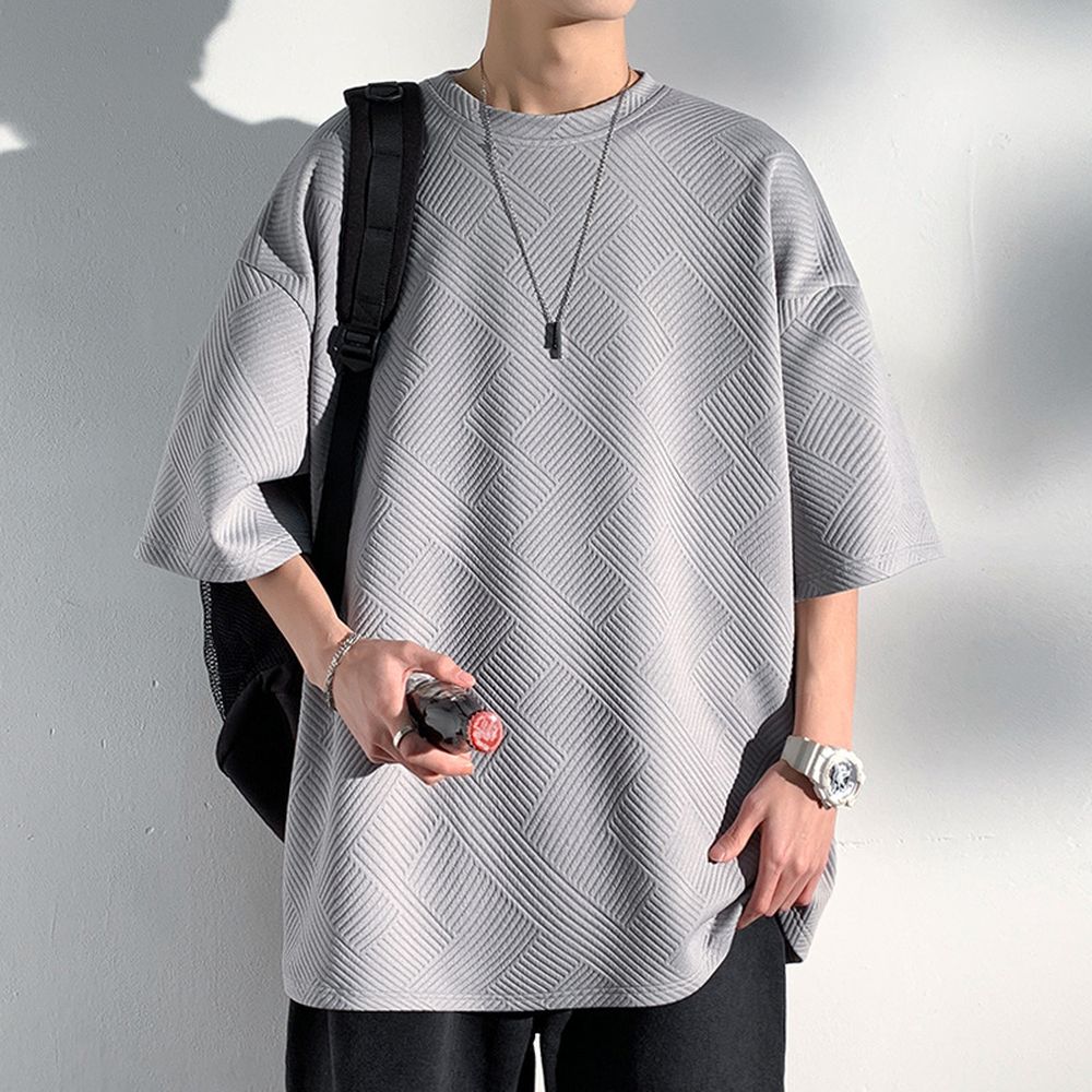 Men's Loose Large Size Short Sleeve T-Shirt